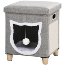 SnuggleCube Cat Cave & Scratcher House